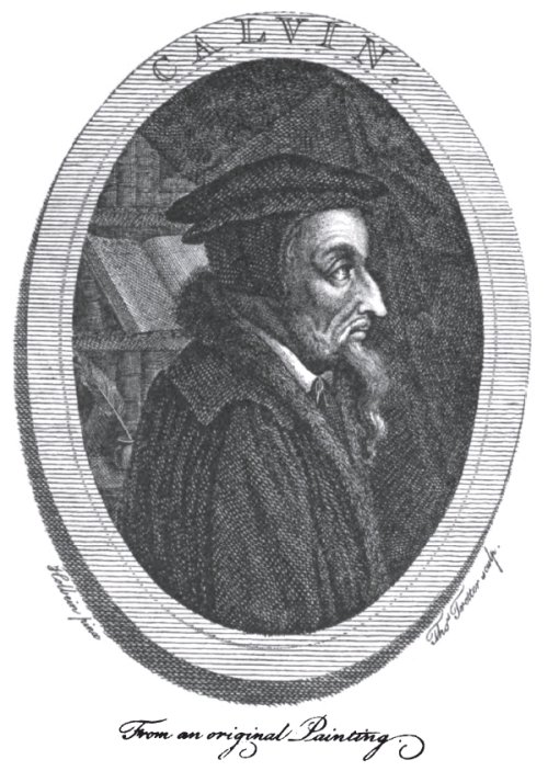 Portrait of John Calvin (From an original Painting)
