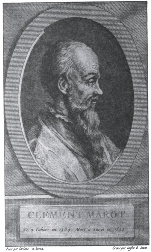 Portrait of Clement Marot