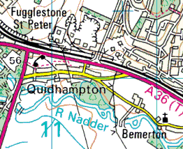 Map of Bemerton