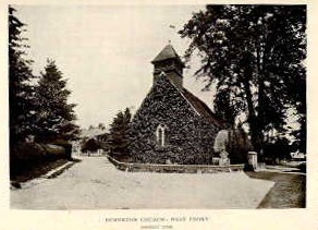 [St. Andrew's Parish Church, Bemerton, Wiltshire, west view]